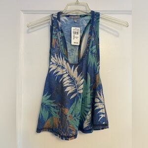 Delia’s Deena Hawaiian Tank Top in Blue; size M
Never worn with tag